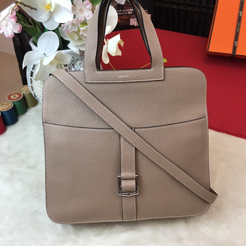 에르메스 할잔백31 에토프 은장 소가죽